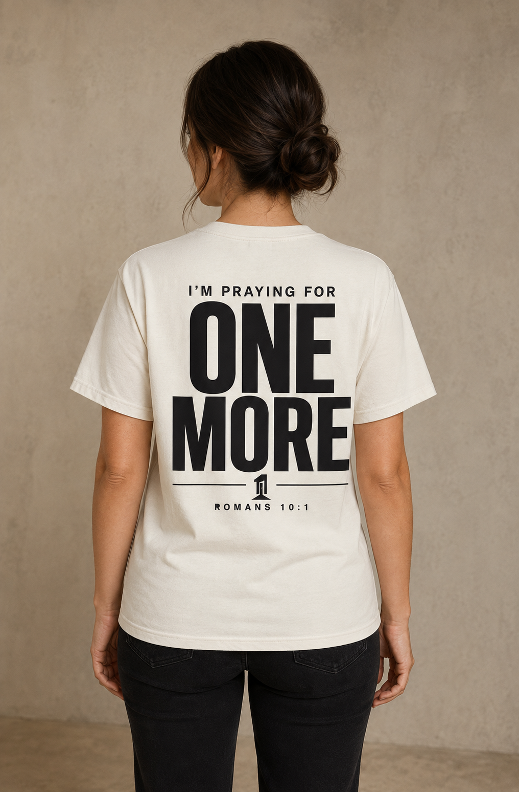 Praying For One More - Unisex Heavyweight T-Shirt - Natural