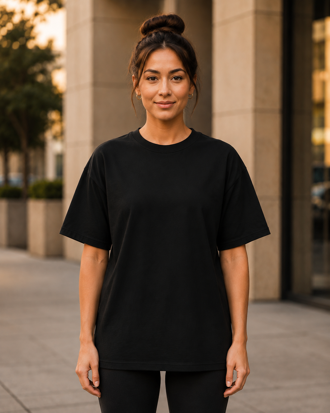 Praying For One More - Unisex Heavyweight T-Shirt - Black — view 2