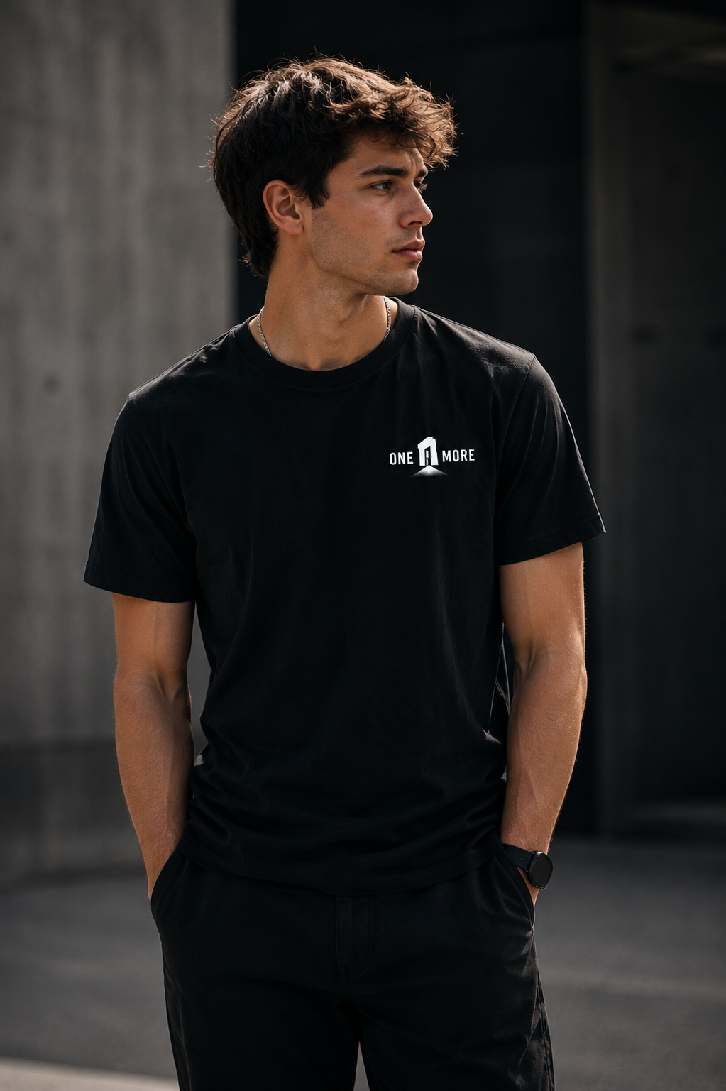 The One More T-Shirt — Black